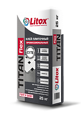 Клей плиточный цементный Литокс Titan Flex 25 кг