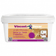 Защитный лак с эффектом микро трещин Decorum Vernis Craquelure Vincent Decor 1 л