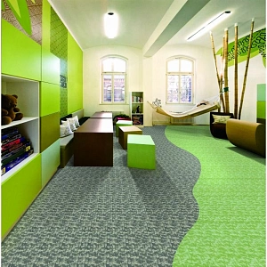 Флокированное напольное покрытие Forbo Flotex