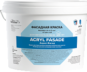 Acryl Fasade краска фасадная база Р, 9 л