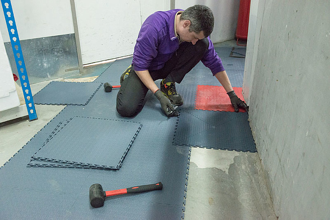 Промышленная пазловая плитка Gerflor