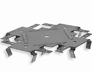Соединитель одноуровневый Албес DIN 60х27 мм (0,6 мм)